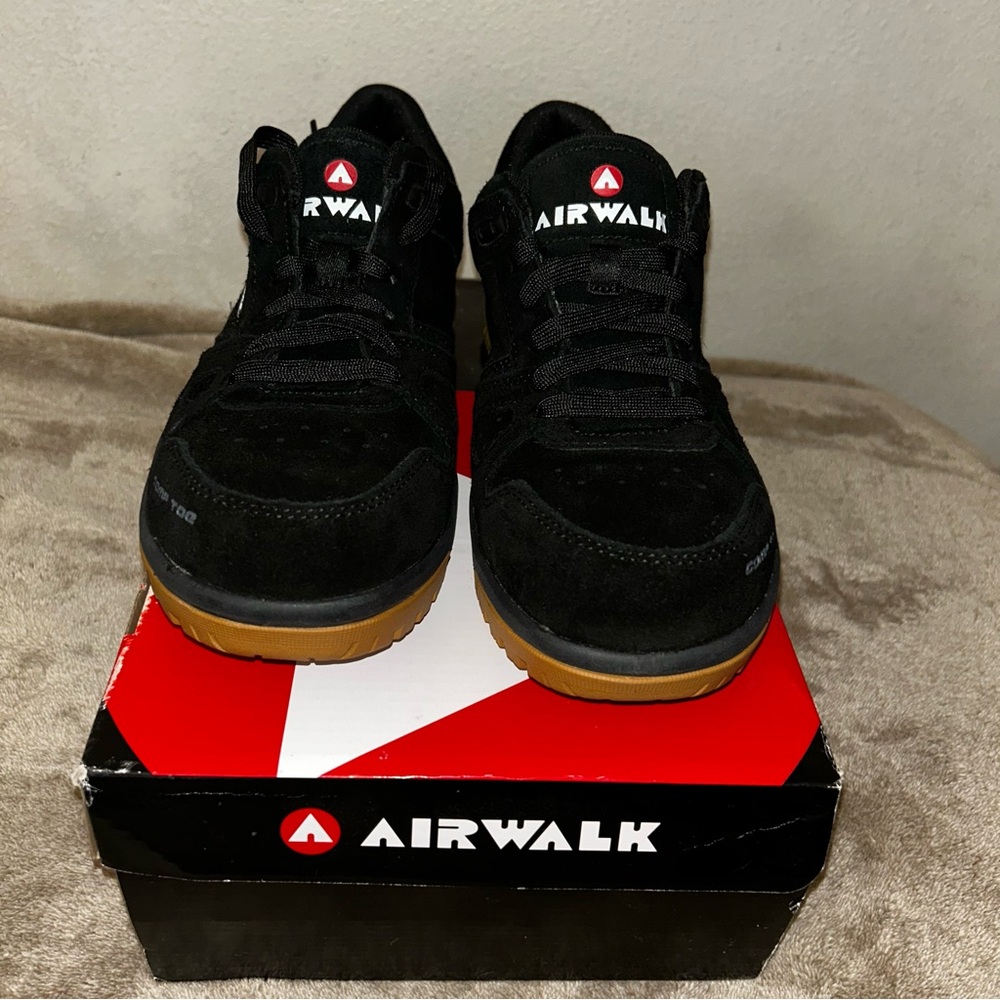 Airwalk Black and Brown Shoes